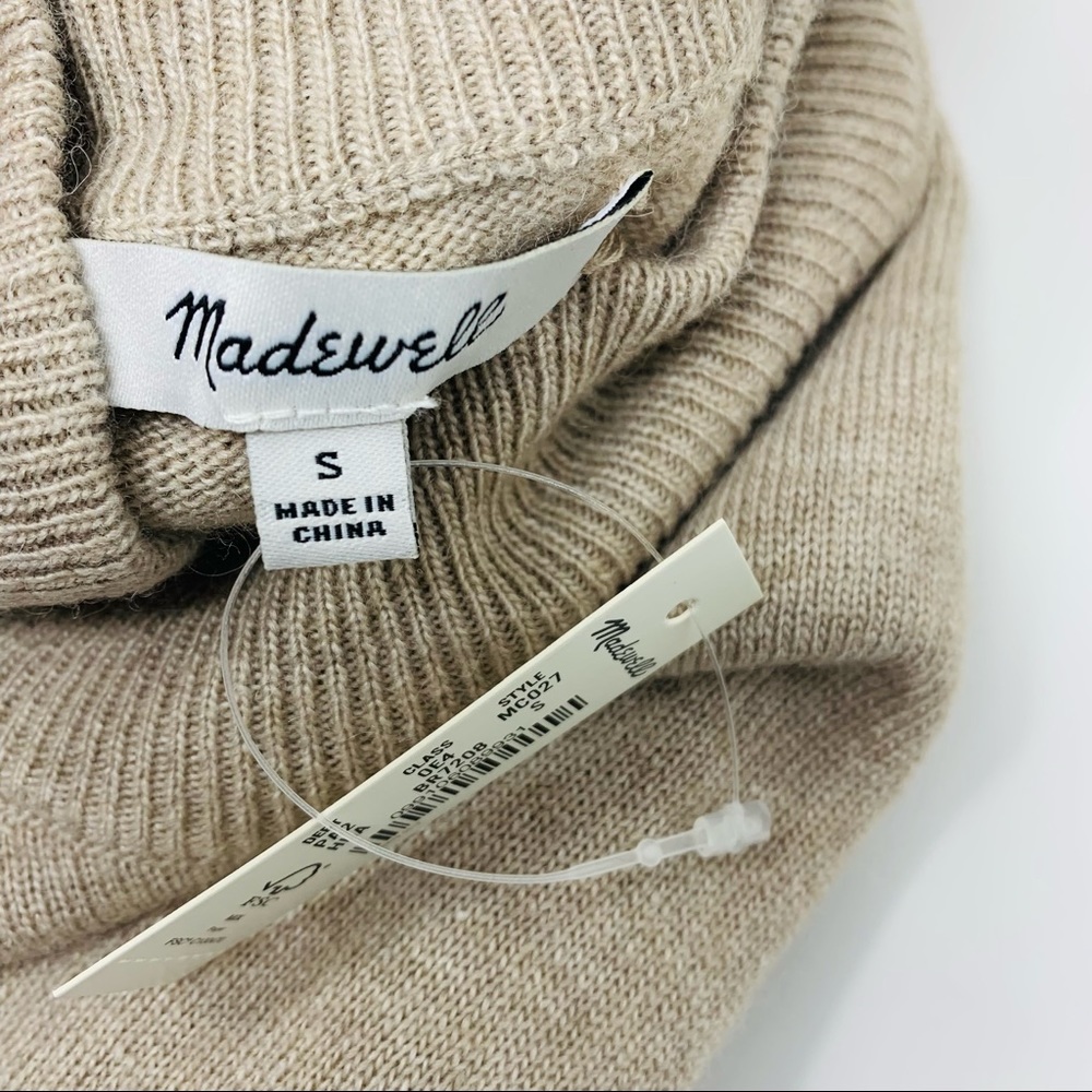 NEW Madewell Ashbury Mock Neck Sweater - Picture 10 of 11
